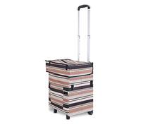 ASHSDI Shopping Bag on Wheels Shopping Bag With Wheels Foldable Lightweight Trolley Bags For Groceries Waterproof Large Capacity Shopping Cart Grocery Bag