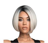 ASHSDI Wigs Women Wigs Straight Short Bob Gradient Wigs Natural Soft Synthesis Wigs Everyday Use Daily Wear Wigs