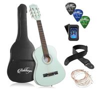 Ashthorpe 30-inch Beginner Acoustic Guitar Package (Mint Green), Basic Starter Kit w/Gig Bag, Strings, Strap, Tuner, Picks