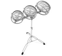 Ashthorpe Roto Tom Drum Set with Stand - 6", 8", 10" Toms with Remo Heads