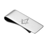 Ashton and Finch Freemason Money Clip with G Masonic Gift Ideas for Men