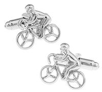 Ashton and Finch Racing Cyclist Cufflinks For Men Novelty Bicycle Cycling Gifts and Presents