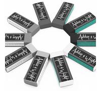 Ashton and Wright - Classic Eraser - Latex Free Plastic Rubber (Grey Tones, Pack of 10)