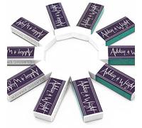 Ashton and Wright - Classic Eraser - Latex Free Plastic Rubber - Pack of 10 White