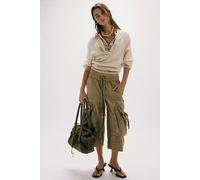 Ashton Crop Pants at Free People in Caiman, Size: Large - female