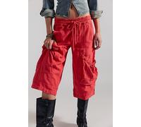 Ashton Crop Pants at Free People in Red Clay, Size: Large - female