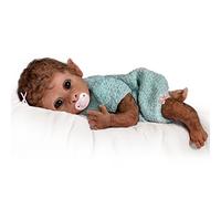 Ashton Drake 'Clementine Needs a Cuddle' - Lifelike Baby Monkey Doll by Linda Murray - RealTouch Vinyl Skin