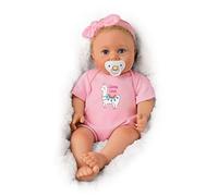 Ashton Drake ‘Llama Love’ So Truly Real® Baby Girl Doll - A So Truly Real® Baby Girl Collector's Doll with our signature RealTouch® Vinyl, Weighted Body and Baby Powder Scent. The Galleries.