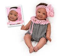 Ashton Drake The Galleries So Truly Real® Newborn Baby Doll 'Alanna' - Realistic Fully Poseable RealTouch™ Vinyl Skin Lifelike Collectors Baby Doll