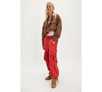 Ashton Full-Length Parachute Pants at Free People in Red Clay, Size: XL - female