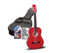 Ashton SPCG14 1/4-Size Classical Guitar Starter Pack - Red