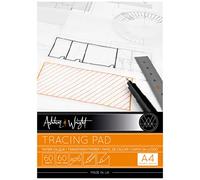 Ashton & Wright Tracing Pad, 60 Sheets, 60gsm Acid-Free Paper, A4 Size