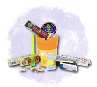 Ashtray Butt Bucket Bundle - Odour Containing Ashtray, Papers, Tips, Storage & Sweets | Smell Control Ashtray Set BIG SMOKE Bundle