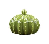 Ashtray Ceramic Creative Cute With Lid,Windproof For Indoor And Outdoor Use,Portable Modern For Smokers,Tabletop