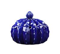 Ashtray Ceramic Creative Cute With Lid,Windproof For Indoor And Outdoor Use,Portable Modern For Smokers,Tabletop