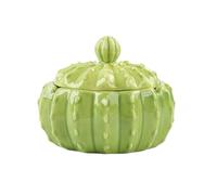 Ashtray Ceramic Creative Cute With Lid,Windproof For Indoor And Outdoor Use,Portable Modern For Smokers,Tabletop