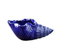 Ashtray Ceramic Creative Portable Modern Cute Conch Outdoor Indoor Tabletop Cigar Home Office Desk