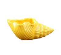 Ashtray Ceramic Creative Portable Modern Cute Conch Outdoor Indoor Tabletop Cigar Home Office Desk