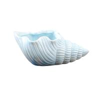 Ashtray Ceramic Creative Portable Modern Cute Conch Outdoor Indoor Tabletop Cigar Home Office Desk