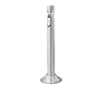 Ashtray for Outdoor Standing, Standing Ashtray Removable Stainless Steel Bucket, Windproof Floor, Terrace, Homeowner and Commercial Use(White), Litobnx, White,