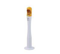 ashtray for outside patio Stainless SteelAshtray, Vertical Outdoo Smoke,floor Standing Smoking, Garbage Bin,cigarette Butt Column ashtray for weed(Yellow)