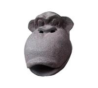 Ashtray for Patio Outdoor Waterproof Iron Monkey Outdoor Ashtray with Lid Decoration for Whiskey Travel Garden Area Golf Indoor Poker Car Household Camping