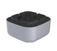 Ashtray Intelligent Air Purifier for Home Office Outdoor Gray, 13x13x7cm