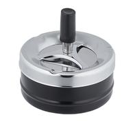 Ashtray Outdoor Cigarette Holder Decorative Table Tray 3 Holders Removable Lid