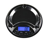 Ashtray Pocket Scale 0.01-100g Portable Electronic Digital Weighing with Backlight LCD Display for Gold