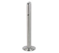 Ashtray Stainless Steel, Standing Ashtray for Outdoor Weather Resistant, Stainless Design, Solid Stand, Ideal for Smokers, Homeowners and Businesses(Black), Litobnx, White,
