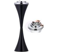 Ashtray Standing Commercial Standing with Lid Vintage Outdoor amp Indoor Floor Ash Tray for Cigarettes Durable Stand Elegant Design(D)