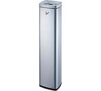 Ashtray Standing Trash Bin Detachable Floor Standing Stainless Steel Soot Column for Outdoor Practical Stand Easy to Clean(B)