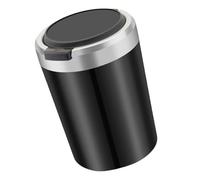 Ashtray with Lid, Car Holder Cigarettes Ashtray, Portable Detachable Smokeless Ashes Tray with Lid LED Light for Ashtrays for Cup Holder Smellproof