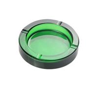 Ashtrays 4-Inch Colored Crystal Glass Ashtray(Green)