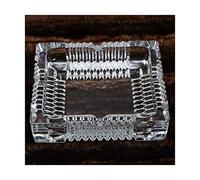 Ashtrays, Beautifully Glass Ashtray Creative Modern Smoking Holders Decorative cigarette Receptacle Portable ash holder Decoration Practical(Style 2 large)