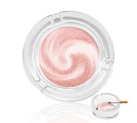 Ashtrays For Cigarettes Rose Glitter Crystal Glass Ash Tray Smoking Ashtray Holder For Home Hotel Office Table Top