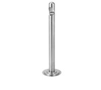 ashtrays for outside Outdoor Rainproof Ash Pillar Hotel Ash Cigarette Butt Collection Vertical Extinguishing Smoking Trash Can Stainless Steel ashtray for outside patio(Silver)