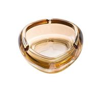 Ashtrays for s Indoor Creative Ashtray High Grade Luxury Thickened Glass Ashtray Household Commercial Desktop Decoration Portable Ashtrays(A)