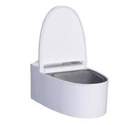 Ashtrays of Toilet Home Bathroom Storage Cigarette Case with Lid Wall-mounted Plastic Ashtray for Home Office