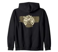 Ashur Supreme Deity Assyrian Emblem Mesopotamian Zip Hoodie