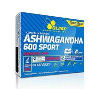 ASHWAGANDHA 600 Sport | 5% Withanolides | Fights Stress & Anxiety | Lowers Cortisol | Sleeping Aid (60 Capsules)