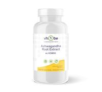 Ashwagandha Capsules 500mg | KSM-66 Root Extract | Ayurvedic Stress Relief & Energy Support | Vegan-Friendly | 90 Capsules | Made in The UK to GMP Standards by vh1be