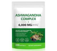 Ashwagandha Complex 6000mg Equivalent High Strength Adaptogen