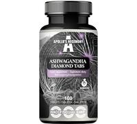 Ashwagandha Extract 568 mg per Tablet, 100 Vegan Tablets, 400 Servings per Package, Withania somnifera Extract Contains 7% withanolides, Support Memory and Concentration, by Apollo's Hegemony
