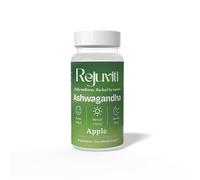 Ashwagandha Gummies 3000mg High Strength - Stress, Sleep & Mood Support - with Vitamin B6 - Vegan, Apple Flavour - 60 Gummies | Rejuviti