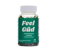 Ashwagandha Gummies by Feel GüD - 1500mg High Strength, Vegan, 60 Chews - Calm Anxiety, Sleep Support, Libido & Hormone Balance