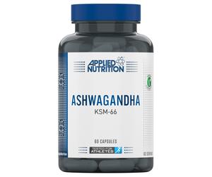 Ashwagandha KSM-66 Capsules Fatigue Stress Anxiety Relief by Applied Nutrition
