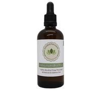 Ashwagandha Root Herbal Tincture (Alcohol & Glycerin Free) - 110ml x1 - in Glass Bottle with Rubber Pipette (Ashwagandha Root)