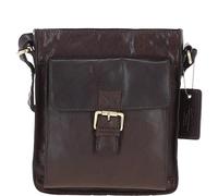 Classic Leather Side Bag Ashwood Leather Dark Brown One Size