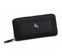 Ashwood Genuine Leather RFID Zip-Around Purse for Women, Ladies Leather Wallet with 8 Card Slots, Multiple Compartments, Secure Zip Closure & Outer Pocket: Ash-32